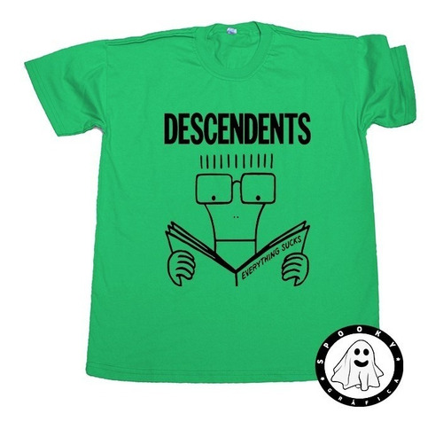 Remera Descendents Everything Sucks Algodón Varios Colores