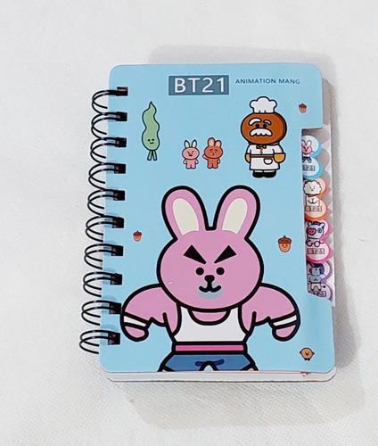 Set 3 Mini Libretas Bt21*bts Kpop Army Papelería Kawaii