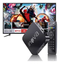 Comprar Smart Box Tv Transforme Sua Tv Em Smart Tv 4k Android Cor Preto Tipo De Controle Remoto Padrão