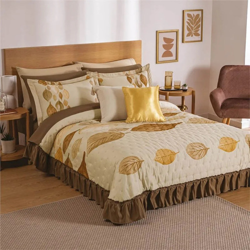 Colcha Neo Olmo King Size Concord Poliéster