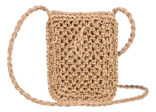 Bolso Roxy Mujer Dama Casual Crossbody Bag Coco Cafe Acabado De Los Herrajes Sintetico Color Caqui Correa De Hombro Caqui Diseño De La Tela Lisa