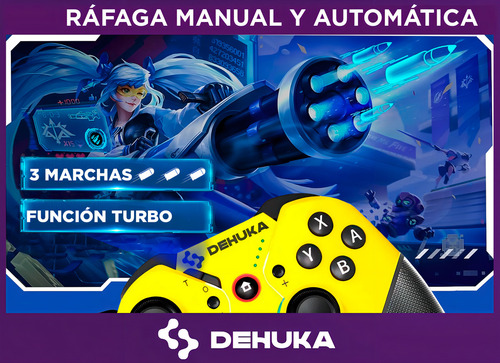 Joystick Compatible Nintendo Switch Oled con NFC Control PC Gamer Inalambrico USB y Android Dehuka