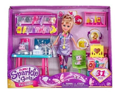 Muñeca Accesorio Sparkle Girlz-dolls Playset-dolls & Pets-10