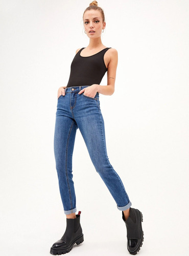 Jeans Mujer Foster Skinny Push Up