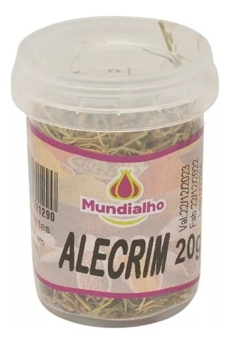 Alecrim Pote Mundialho 20g