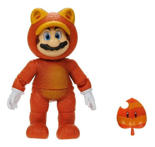 Super Mario Bros Movie Mario Tanooki 5 Pulgadas