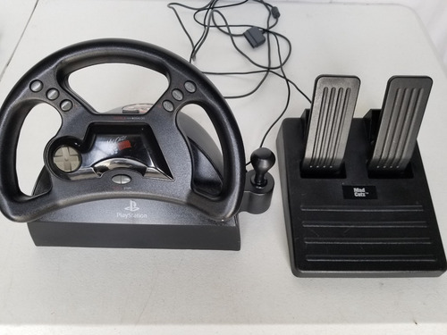 Control Arcade Para Juegos De Conduccion Para Play 1 Madcatz (Usado)