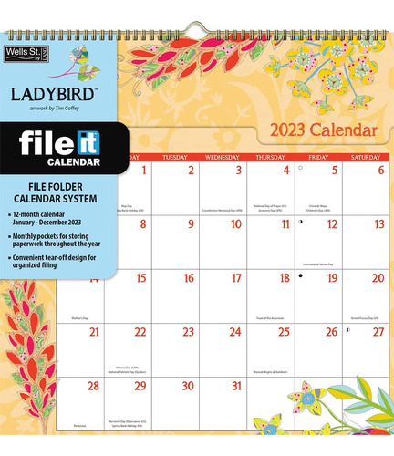 Calendario File-it 2023 De Ladybird Wsbl (23997006036)