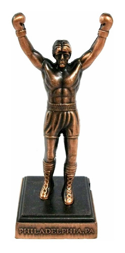 Rocky Statue Sacapunta Coleccionable Metal Fundido