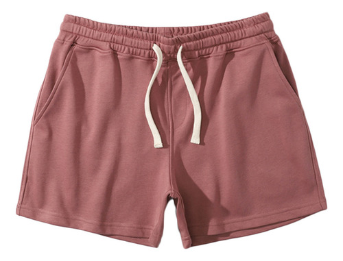 Shorts Masculinos De Algodão De Três Pontos, Elástico Esport