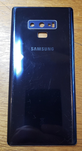 Tapa Trasera Azul Oem Carcaza Samsung Note 9 N960 Vidrio