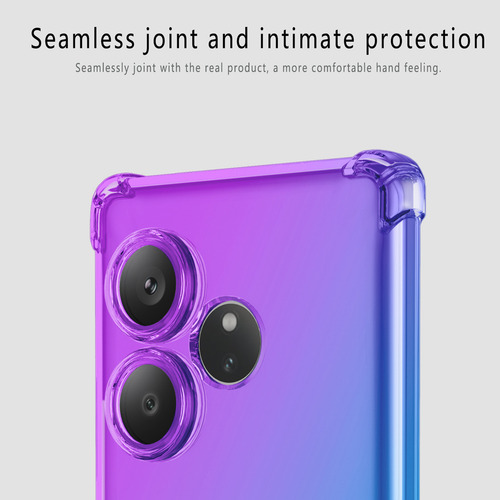 Funda Para Realme Gt6 5g Antishock Transparente Case