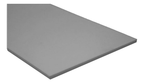 Imagen 1 de 1 de Lamina De Goma Espuma Gris De 1 Pulgada