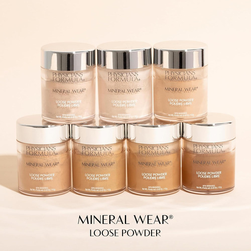 Polvo Facial Physicians Formula Mineral Wear 12 G Color Crea