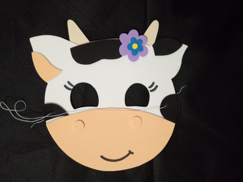 Disfraz Goma Eva Vaca Trajes Tnt Gorro Vaca Goma Eva