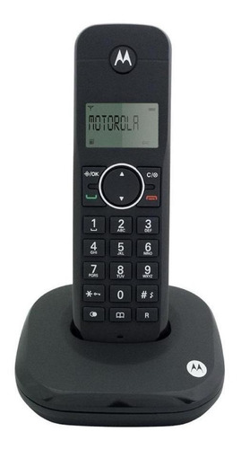 Teléfono Motorola  Telefone Sem Fio Motorola inalámbrico - color negro