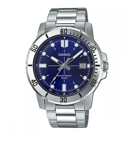 Reloj pulsera Casio Dress MTP VD01D 1BVUDF de cuerpo color