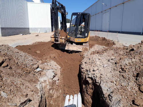 Imagen 4 de 10 de Zanjadora Zanjeo Instalaciones Tunelera Agua Cloacas