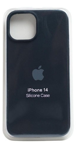 Funda Para iPhone 14 Silicona Case Negro