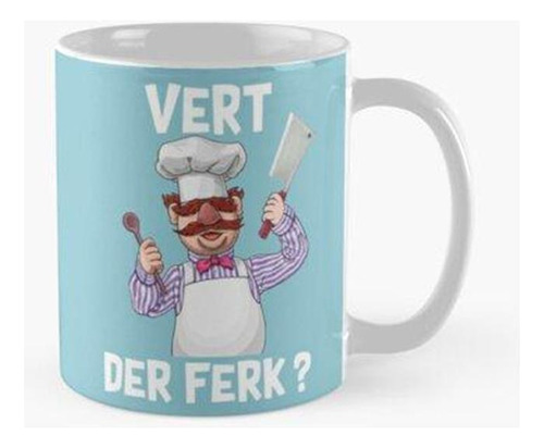 Taza Chef Sueco Vert Der Ferk Calidad Premium