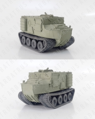 M76 Otter Escala 1:72 Arbatrus Verde Musgo