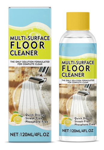 Limpiador De Pisos Cleaner Refill, Fuerte Y Descontaminante,
