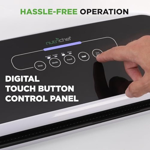 Sistema Automático De Sellado De Aire Al Vacío Nutrichef Par