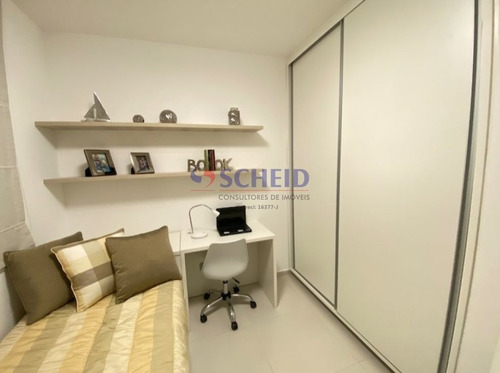 Imagem 7 de 15 de Costa Amalfitana R. Albuquerque Sousa Muniz 216 Apartamento 65m2 Pronto Morar Com Piso E Armários - Mr73168