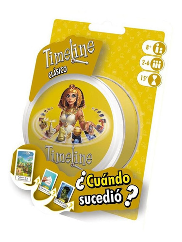 Timeline Clasico Blister Juego De Mesa Español