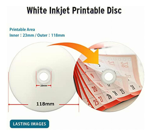 Optical Quantum 50 Discos Blu-ray Grabables (bd-r) De Una