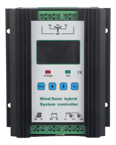 Controlador Híbrido Eólico Y Solar Y Energía Digital Intelig