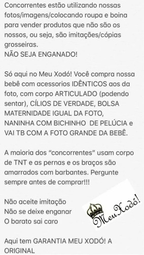 Bebe Reborn Implantado Mais Barato Do Mundo Princesa + Bolsa