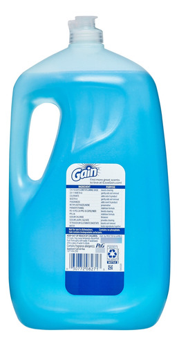 Jabon Liquido Para Trastes Gain 90 Oz