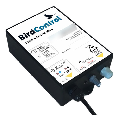 Espanta Pombos Eletrônico | Bird Control - Kit Home
