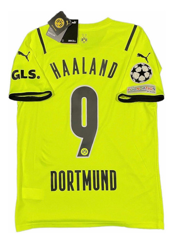 Imagen 2 de 2 de Camiseta Borussia Dortmund Tercera Equipacion Original 21/22