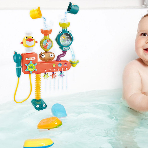 Cabezal De Ducha De Baño De Bebé Juguete Bañera
