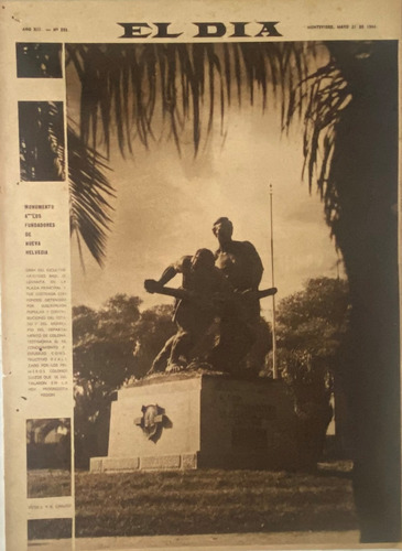 Antiguo El Día N° 592 1944 50 Años Nueva Helvecia B8 (Usado)
