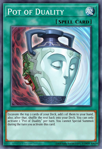 Pot Of Duality - Super Yugioh