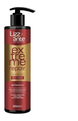 Shampoo Pos Quimica Limpeza Reconstrucao Profunda 300ml