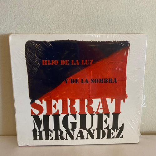 Serrat Hijo De La Luz Y De La Sombra (miguel Hernández) Cd