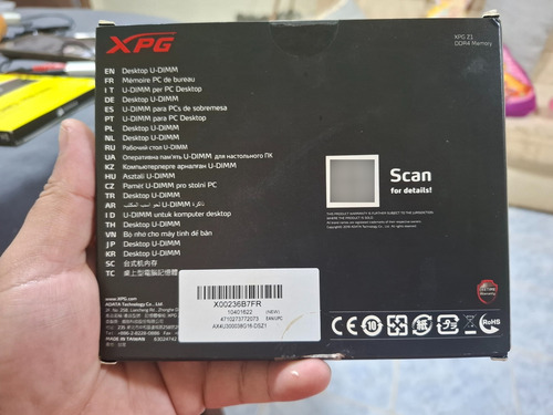 Memoria Ram Ddr4 3000mhz (Reacondicionado)