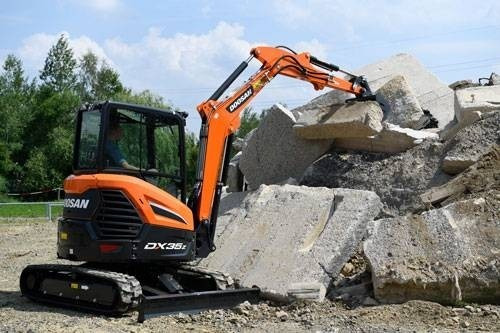 Mini Excavadora Doosan Dx35