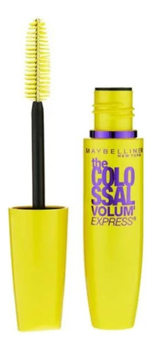 Máscara de pestañas Maybelline The Colossal waterproof 9.2ml 18g color glam black 1 unidad