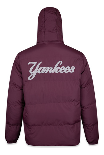 Jaqueta New Era Puffer New York Yankees All Genuine I24007