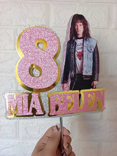 Imagen 6 de 6 de Topper Torta Stranger Things