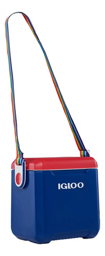 Igloo Tag Along Too Hielera Portatil 11qt(10.40 Lts) Deep Blu/white/racer Red