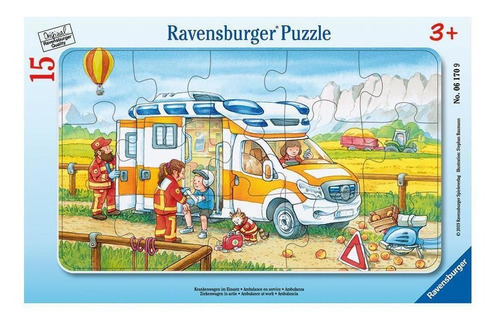 Puzzle Enmarcado - Ambulancia Ravensburger