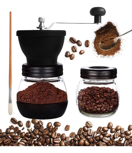 Set De Molinillo P/ Café Mixpresso, Fresas Cónicas, De Mano