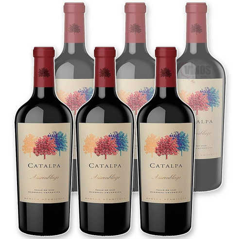 Vino Catalpa Assemblage 750ml Caja X6 Unidades