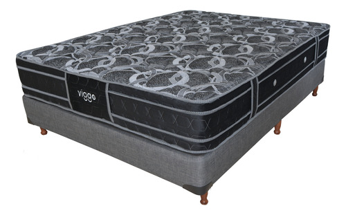 Sommier Viggo Esmeralda 130x190 Cm 130 Kg Alta Densidad